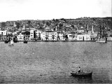 Thessalonica harbour, looking to the north.(A photograph by R E M Bain in about 1890)